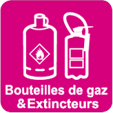 Bouteilles De Gaz Et Extincteurs
